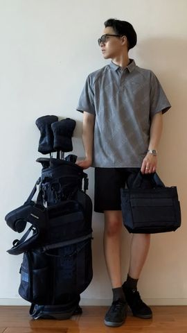 【美品】BRIEFING MEN’S SHADOW LOGO シャツ　タグ釦付き MEN'S SHADOW LOGO JQ SHIRT （リラックスフィット）（メンズ シャドウ