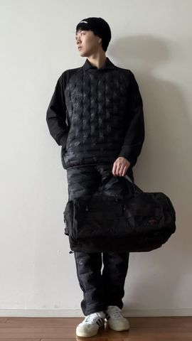 MEN'S HYBRID DOWN CREWNECK（メンズ ハイブリッド ダウンクルーネック