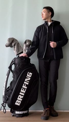 【今期新作・タグ付き】BRIEFING メンズ ジョガーパンツ 黒 M フリース 今期新作・タグ付き】BRIEFING メンズ ジョガーパンツ 黒 M フリース