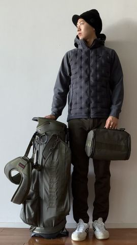 MEN'S HYBRID DOWN PARKA（メンズ ハイブリッド ダウンパーカ