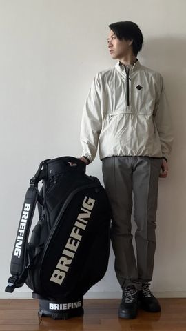 MEN'S POCKETABLE WIND HALFZIP BLOUSON（メンズ ポケッタブル