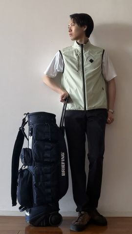 メンズウェア BRIEFING PARKA VEST MEN'S POCKETABLE WIND VEST（メンズ ポケッタブル ウィンドベスト