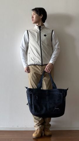 MEN'S POCKETABLE WIND VEST（メンズ ポケッタブル ウィンドベスト