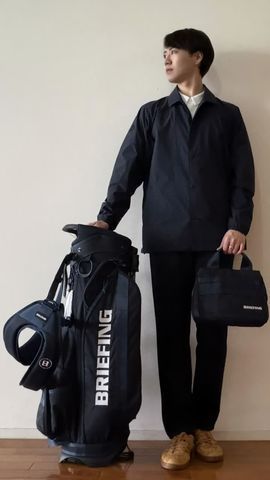 MEN'S STITCHED 3D LOGO SLIM PANTS（メンズ ステッチド 3Dロゴ スリム