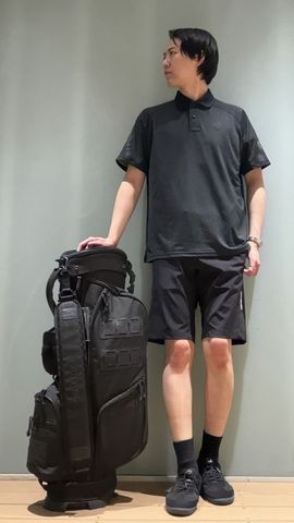 CE MEN'S BACK LOGO LINE POLO（リラックスフィット）（カッティング