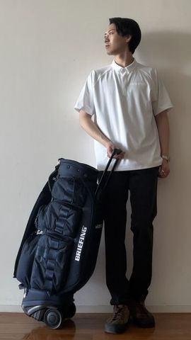 ブリーフィング　ナイロンパンツＬ MEN'S WR NYLON 3D LOGO PANTS（メンズ WRナイロン 3Dロゴパンツ