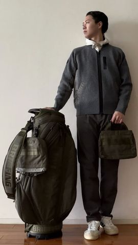 CE MEN'S DOCKING KNIT BLOUSON（CE メンズ ドッキングニットブルゾン