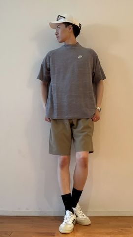 CR MEN'S PILE CAMO JQ HIGHNECK（リラックスフィット）（CRメンズ