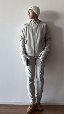 MEN'S STORMFLEECE BACK DOTS PARKA（メンズ ストームフリース バック