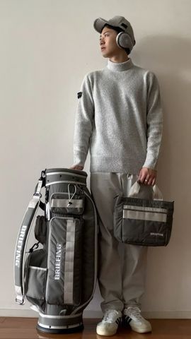 MEN'S BOUCLE YARN TURTLENECK KNIT（メンズ ブークレーヤン