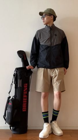 MEN'S BI-COLOR WIND BLOUSON（メンズ バイカラー ウィンドブルゾン
