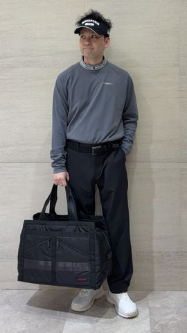 MEN'S NECK LOGO LS HIGHNECK（リラックスフィット）（メンズネック