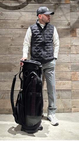 MEN'S HYBRID DOWN VEST（メンズ ハイブリッド ダウンベスト