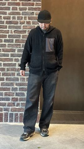 LW KNIT FLEECE PARKA（LW ニットフリースパーカー（ルームウェア