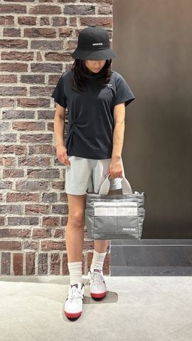 WOMEN'S SIDE TWISTED HIGHNECK （リラックスフィット）（ウイメンズ