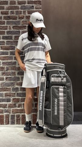 WOMEN'S PANEL STRIPE HIGHNECK（リラックスフィット）（ウイメンズ