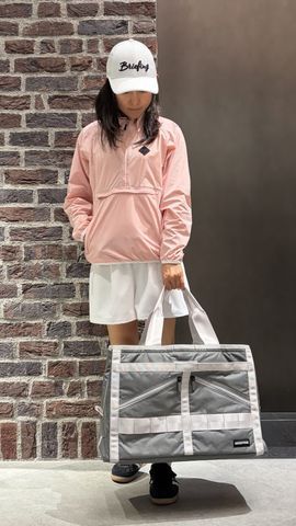 WOMEN'S POCKETABLE WIND HALFZIP BLOUSON（ウィメンズ ポケッタブル