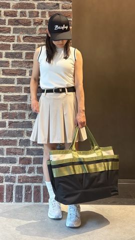WOMEN'S STRETCH PLEATED SKIRT（ウィメンズ ストレッチ プリーテッド