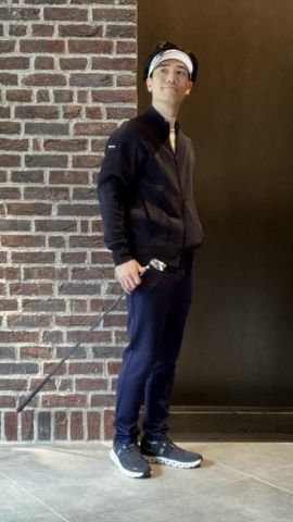 MEN'S 3D LOGO SLIM PANTS（メンズ3Dロゴスリムパンツ