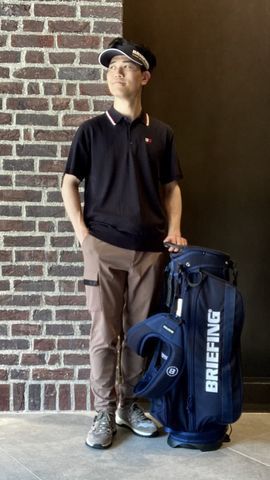 CL MEN'S TRICOLOR KNIT POLO ブリーフィング