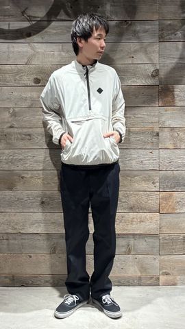 MEN'S STITCHED 3D LOGO HIGHNECK（リラックスフィット）（メンズ