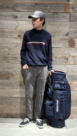 CL MEN'S TRICOLOR CREWNECK KNIT（CL メンズ トリコロール クルー
