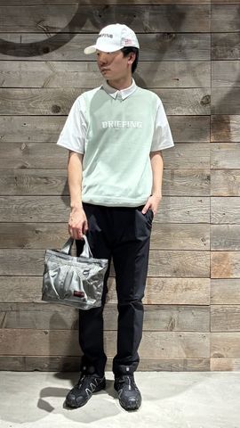 MEN'S STITCHED 3D LOGO SHIRT （リラックスフィット）（メンズ