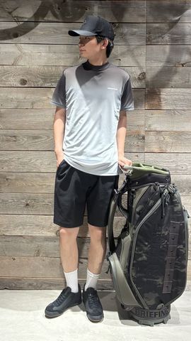 MEN'S GRADATION HIGHNECK（メンズ グラデーションハイネック（半袖