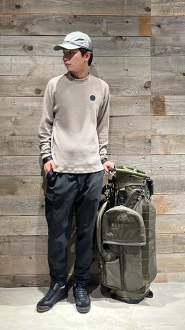 CE MEN'S THERMAL NECK LOGO LS HIGHNECK （リラックスフィット）（CE