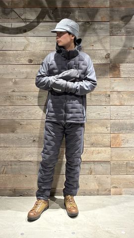 MEN'S HYBRID DOWN PANTS（メンズ ハイブリッド ダウンパンツ（ロング