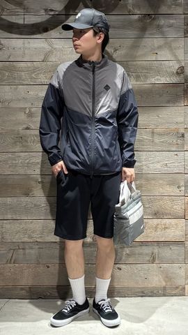 MEN'S BI-COLOR WIND BLOUSON（メンズ バイカラー ウィンドブルゾン