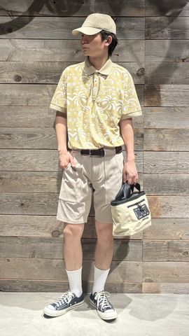 MEN'S DRY BUSH SHORT PANTS（メンズドライブッシュショートパンツ