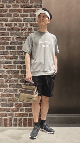 MEN'S WR NYLON 3D LOGO SHORT PANTS（メンズ WRナイロン 3Dロゴ