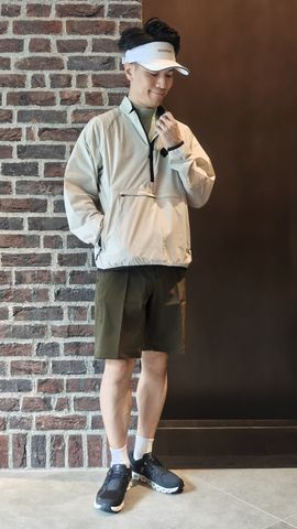 MEN'S BI-COLOR HIGHNECK（メンズ バイカラーハイネック（半袖