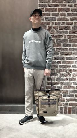 MEN'S STRETCH SUEDE LS HIGHNECK（メンズ ストレッチ スウェード LS