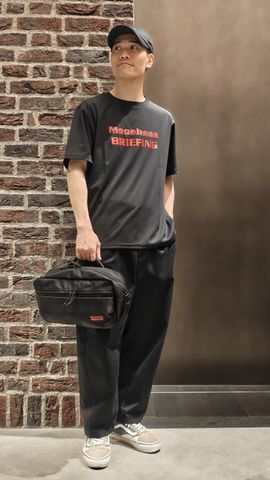 MEGABASS X BRIEFING】DRY T-SHIRT（【メガバス×ブリーフィング