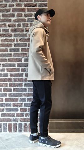 MEN'S WARM 3D LOGO PARKA（メンズ ウォーム 3Dロゴパーカー