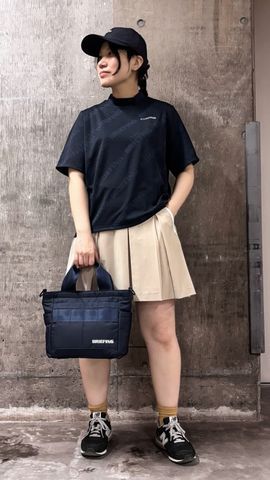 WOMEN'S STRETCH PLEATED SKIRT（ウィメンズ ストレッチ プリーテッド