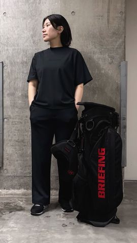 WOMEN'S STITCHED 3D LOGO HIGHNECK（リラックスフィット