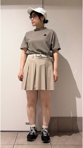 WOMEN'S STRETCH PLEATED SKIRT（ウィメンズ ストレッチ プリーテッド