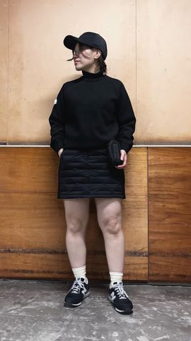 WOMEN'S HYBRID DOWN SKIRT（ウィメンズ ハイブリッド ダウンスカート
