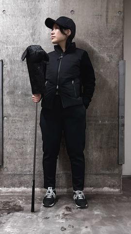 WOMEN'S WINDBLOCK MOLE YARN KNIT BLOUSON（ウィメンズ ウィンド