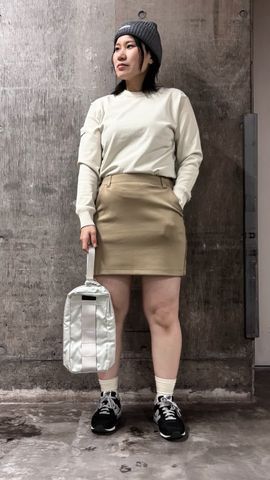 WOMEN'S WARM LOGO LINE SKIRT（ウィメンズ ウォーム ロゴライン