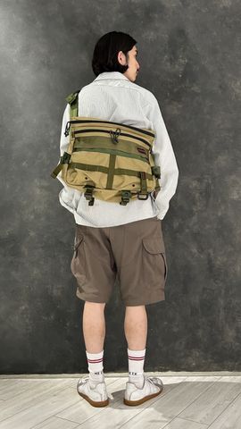 ブリーフィング【オフィシャルサイト・直営店限定】DUNE SHOULDER RM 超狙い目のカーキが限定登場」ブリーフィングの“MADE IN USA
