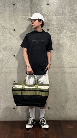 MEN'S BG FLAG HIGHNECK（メンズBGフラッグハイネック