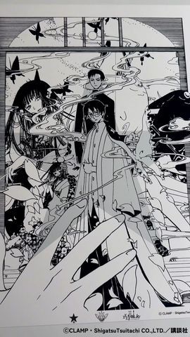 CLAMP】『xxxHOLiC』〈KOSUKE KAWAMURA〉SILK SCREEN ART｜CONVERSE