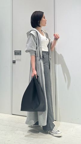 WAIST CORD HOODIE SWEAT DRESS｜CONVERSE TOKYO (コンバース