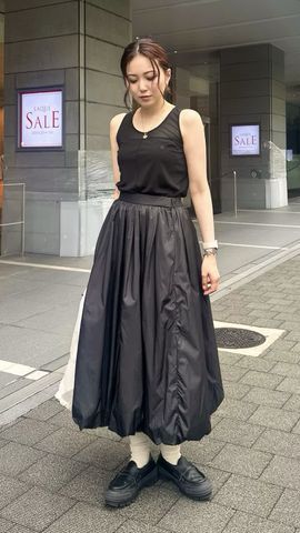 サントリー サンバーズ　ノースリーブ黒 SHEER LAYERED TANK TOP｜CONVERSE TOKYO (コンバーストウキョウ) 公式