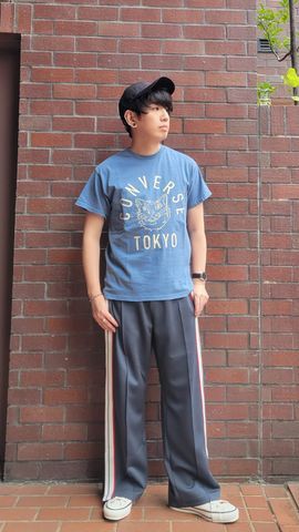 DAMAGED CAT LOGO TEE｜CONVERSE TOKYO (コンバーストウキョウ