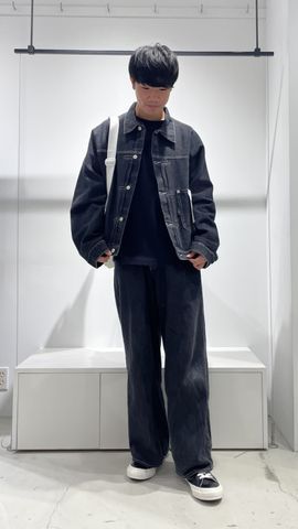 きょん OVERSIZED DENIM JACKET (SET-UP)｜CONVERSE TOKYO (コンバース